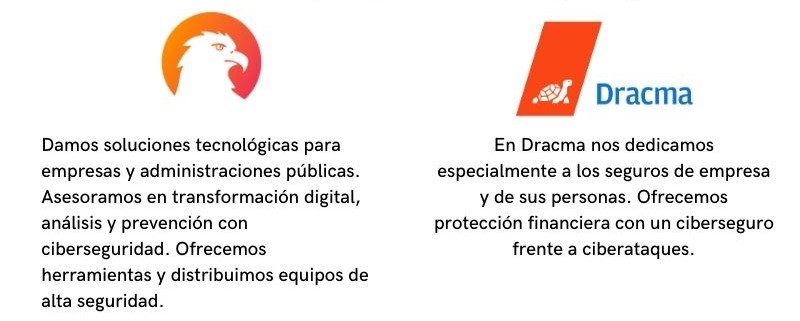 Ciberseguretat i ciberassegurança una solució integral per a les empreses Des del passat mes de març Light Eyes i Dracma collaboren per donar suport a les empreses en ciberseguretat i ciberassegurança re 10