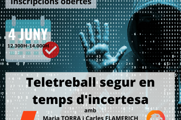 Nou webinar gratuït sobre ciberseguretat i ciberassegurances al Col·legi dEconomistes