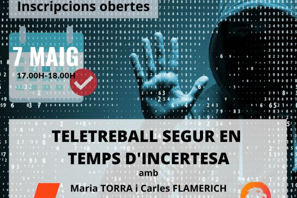 Teletreball segur en temps d'incertesa: dijous 7 de maig en parlarem en directe a través de la FEGP